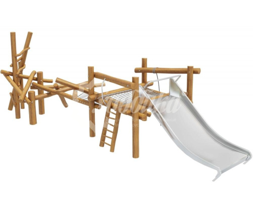 Игровой комплекс Хоббика HARDWOOD «Логс-6» ИК 0151Т-6