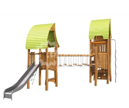 Игровой комплекс Хоббика HARDWOOD «Доброград» CWPg169.551