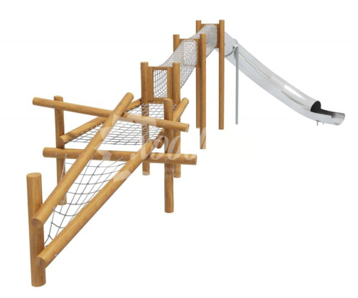 Игровой комплекс Хоббика HARDWOOD «Логс-4» ИК 0151Т-4