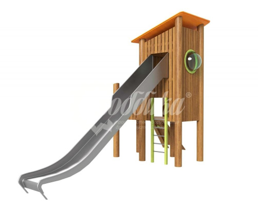 Игровой комплекс Хоббика HARDWOOD «Хаус» ИК 0154Т-2