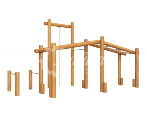 Гимнастический комплекс Хоббика WOOD&SPORT «Аргос» CWSC678.026