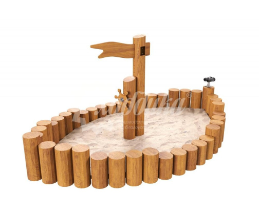 Песочница Хоббика HARDWOOD «Гераклеополь» ИО 0825Т-2