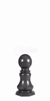 «Пешка» столбик (малый) чугунный тротуарный 