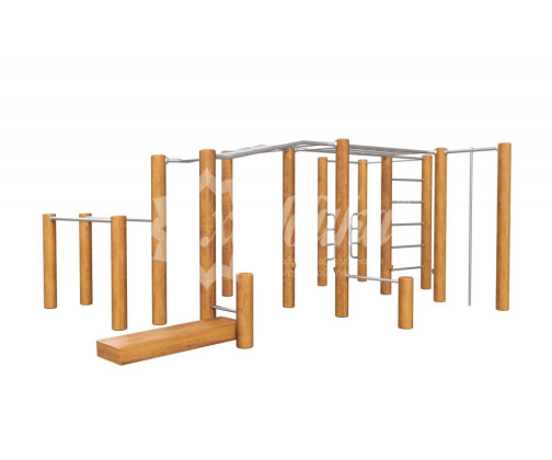 Спортивный комплекс Хоббика WOOD&SPORT «Рекордсмен» CWSC678.000