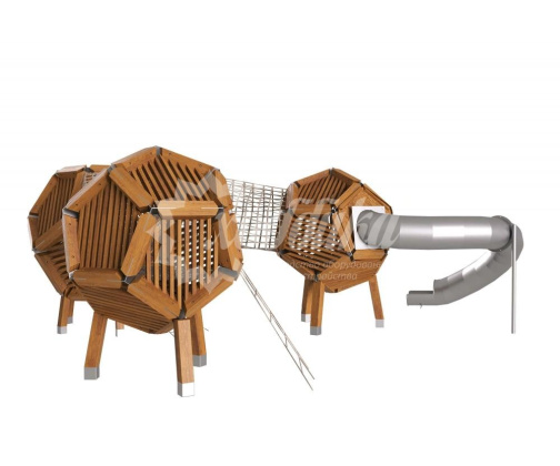 Игровой комплекс Хоббика QUANTWOOD «Дивногорск» CWPg169.259