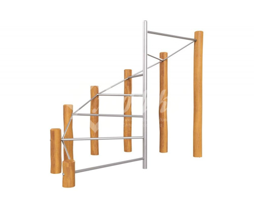 Игровой комплекс Хоббика HARDWOOD «Степ» ИК 0209Т-2