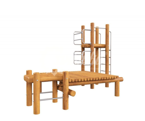 Игровой комплекс Хоббика HARDWOOD «Рафт» ИК 0210Т-4