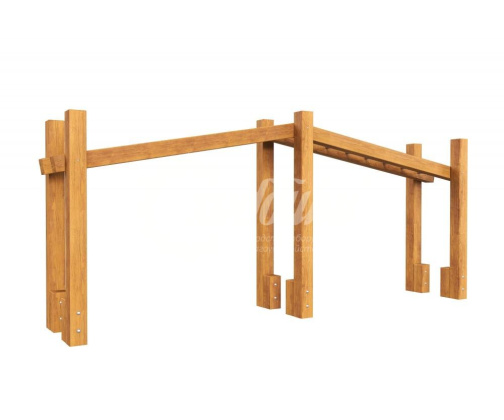 Гимнастический рукоход WOOD&SPORT Хоббика «Сиэтл» CWSC678.025