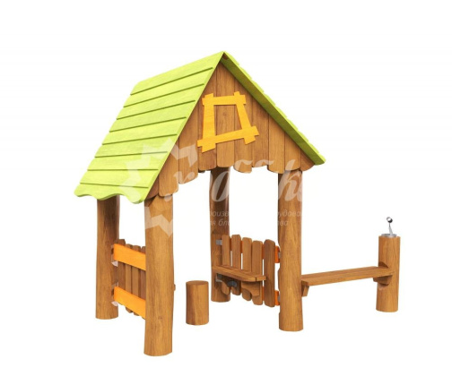 Игровой домик Хоббика HARDWOOD «Бамберг» CWCPH169.003