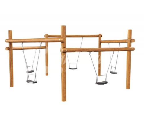 Качели Хоббика HARDWOOD «Сан-Ремо» CWSw167.008
