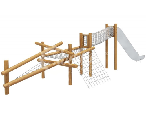 Игровой комплекс Хоббика HARDWOOD «Логс-3» ИК 0151Т-3