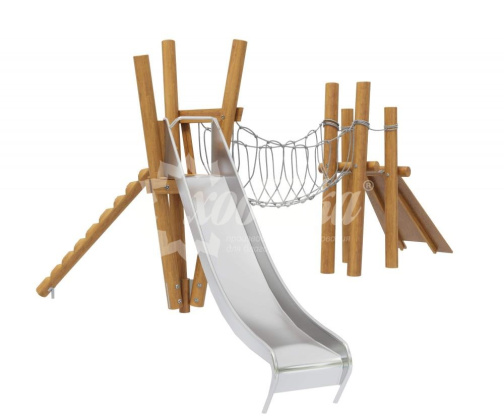 Игровой комплекс Хоббика HARDWOOD «Кросс» ИК 0153Т-3