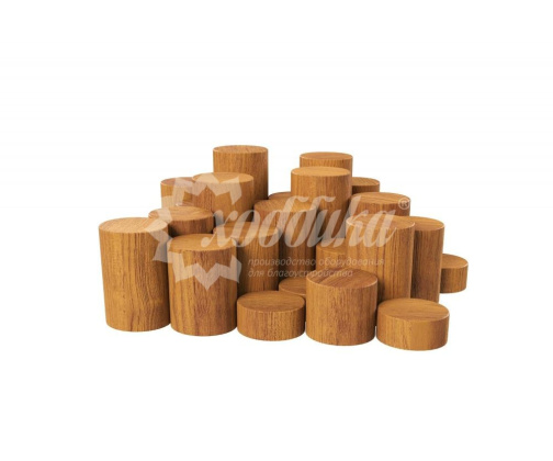 Пирамида из бревен Хоббика HARDWOOD «Камызяк» CWL678.003